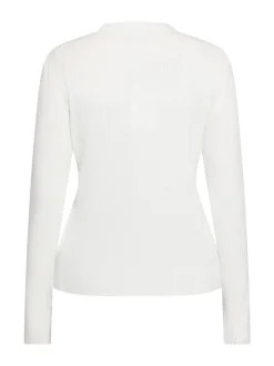 Usha Damen Strickjacke in weiß