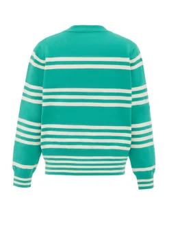 Usha Damen Strickjacke in weiß