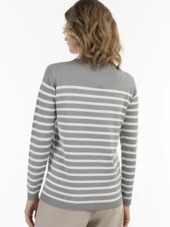 Usha Damen Strickpullover in mehrfarbig