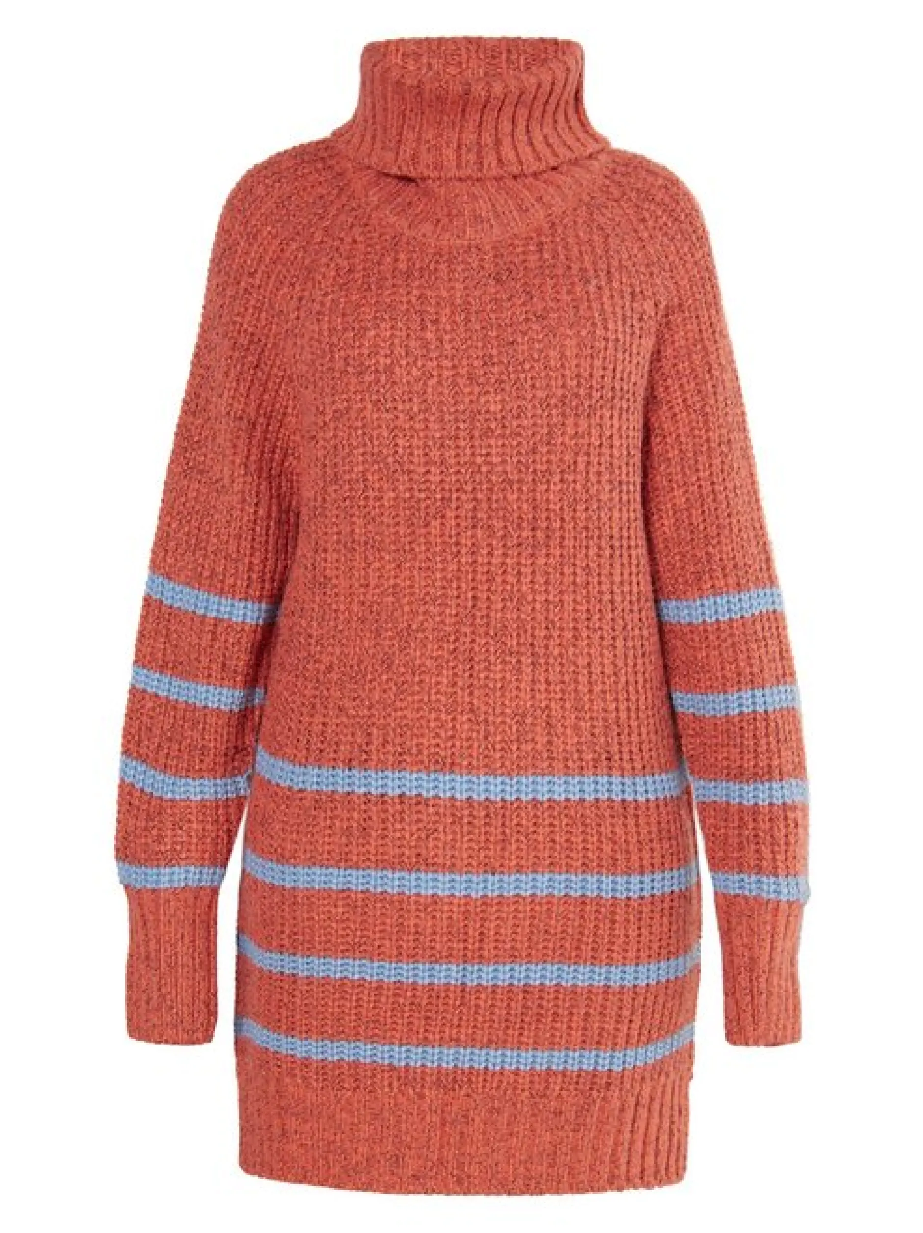 Usha Damen Strickpullover in rot - Länge: kurz