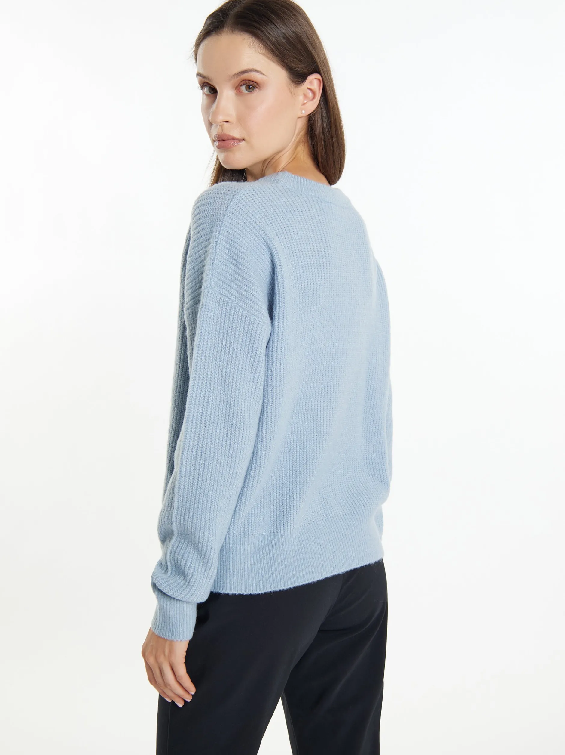 Usha Damen Strickpullover in mehrfarbig