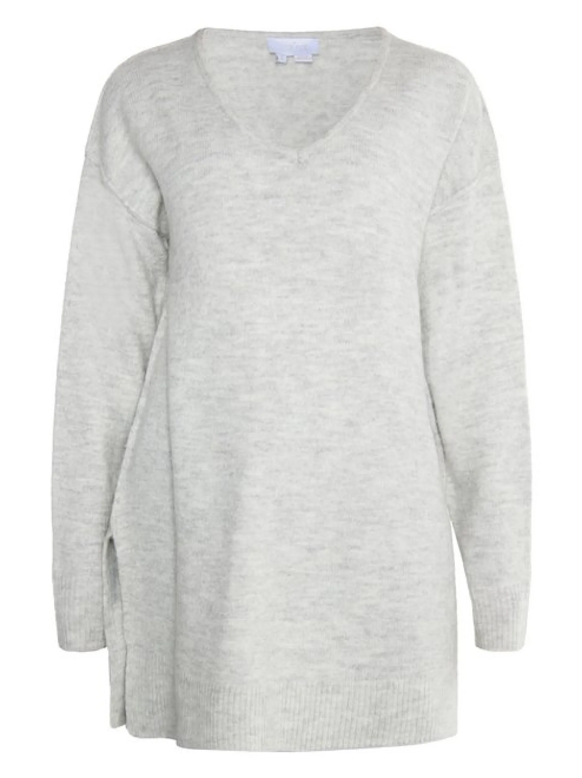 Usha Damen Strickpullover in grau