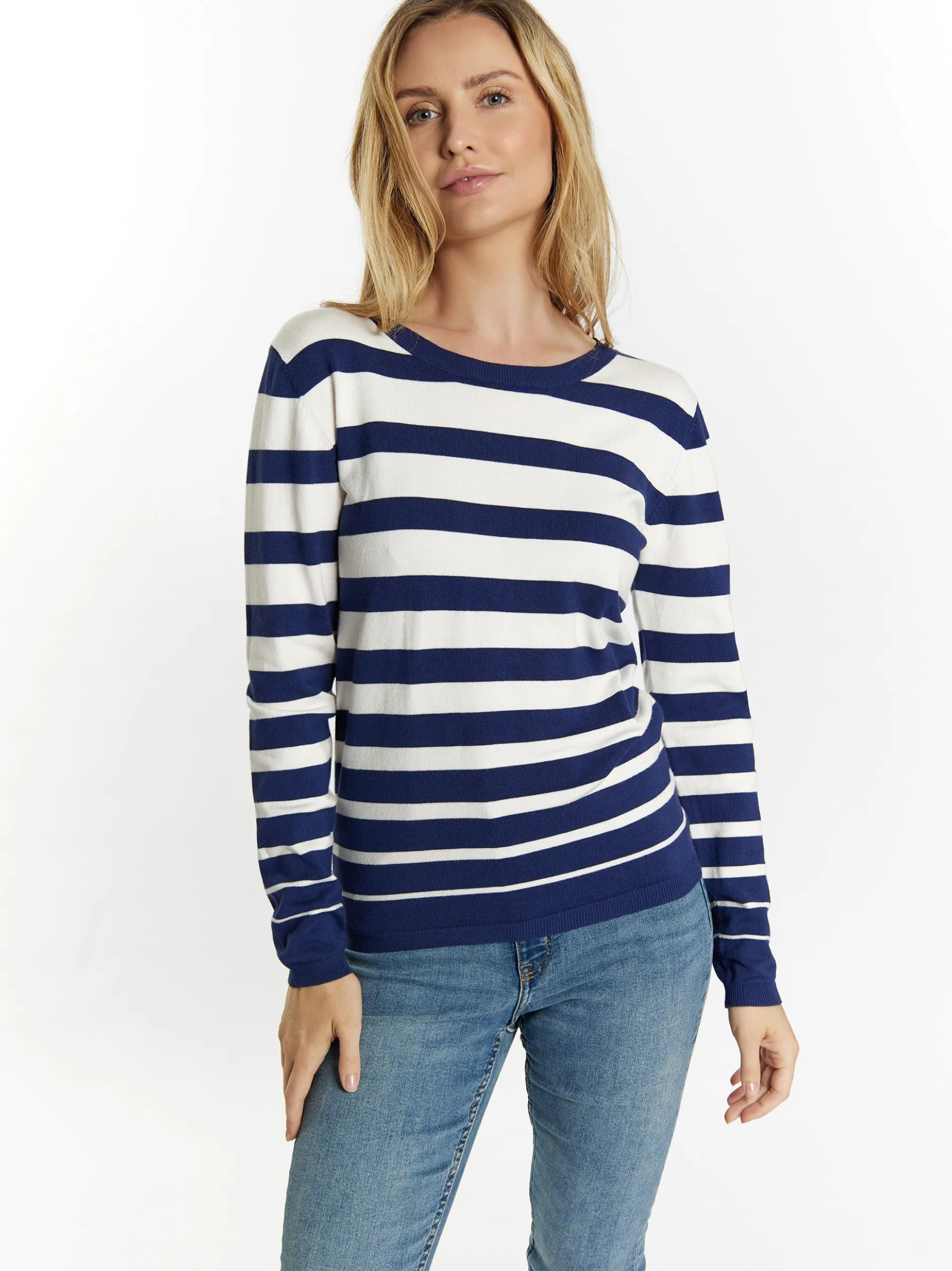 Usha Damen Strickpullover in mehrfarbig