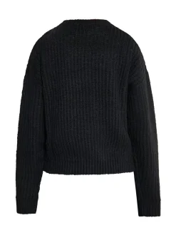 Usha Damen Strickpullover in schwarz
