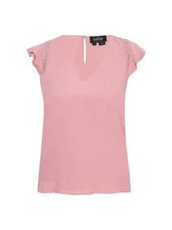 Usha Damen Top in rosenholz