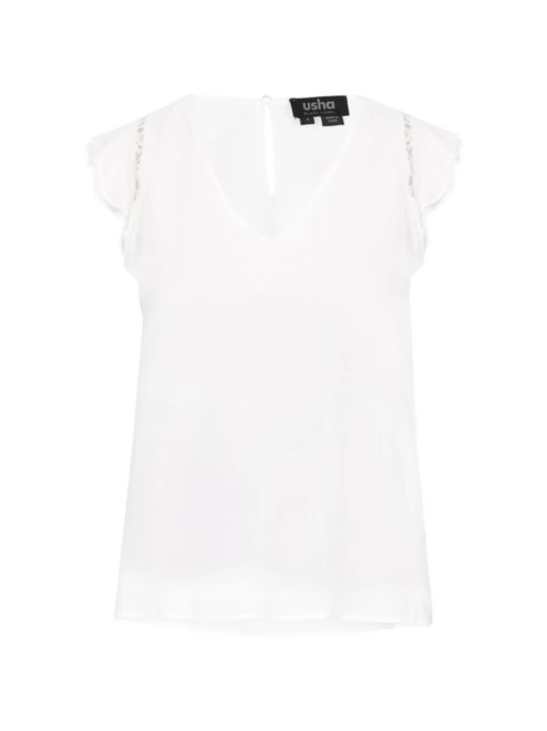 Usha Damen Top in weiß
