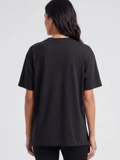 Usha Damen T-Shirt in schwarz - Ausschnitt: Rundhals
