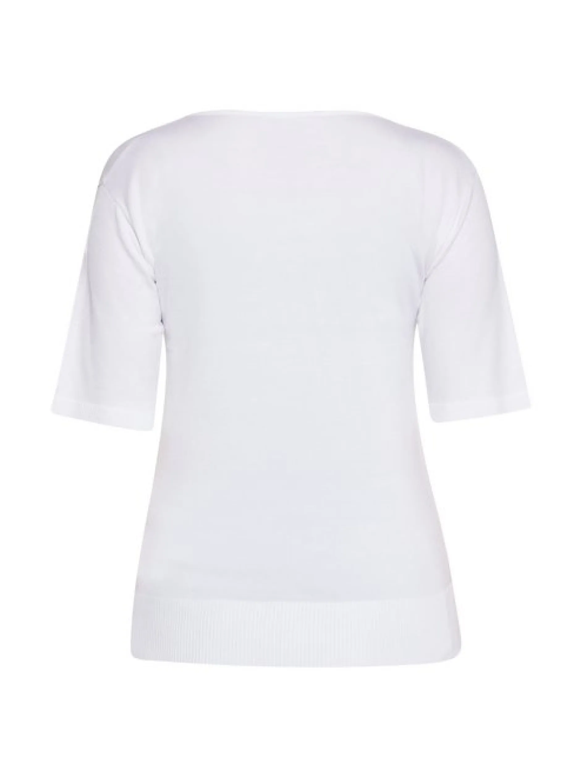 Usha Damen T-Shirt in weiß - Ausschnitt: Rundhals