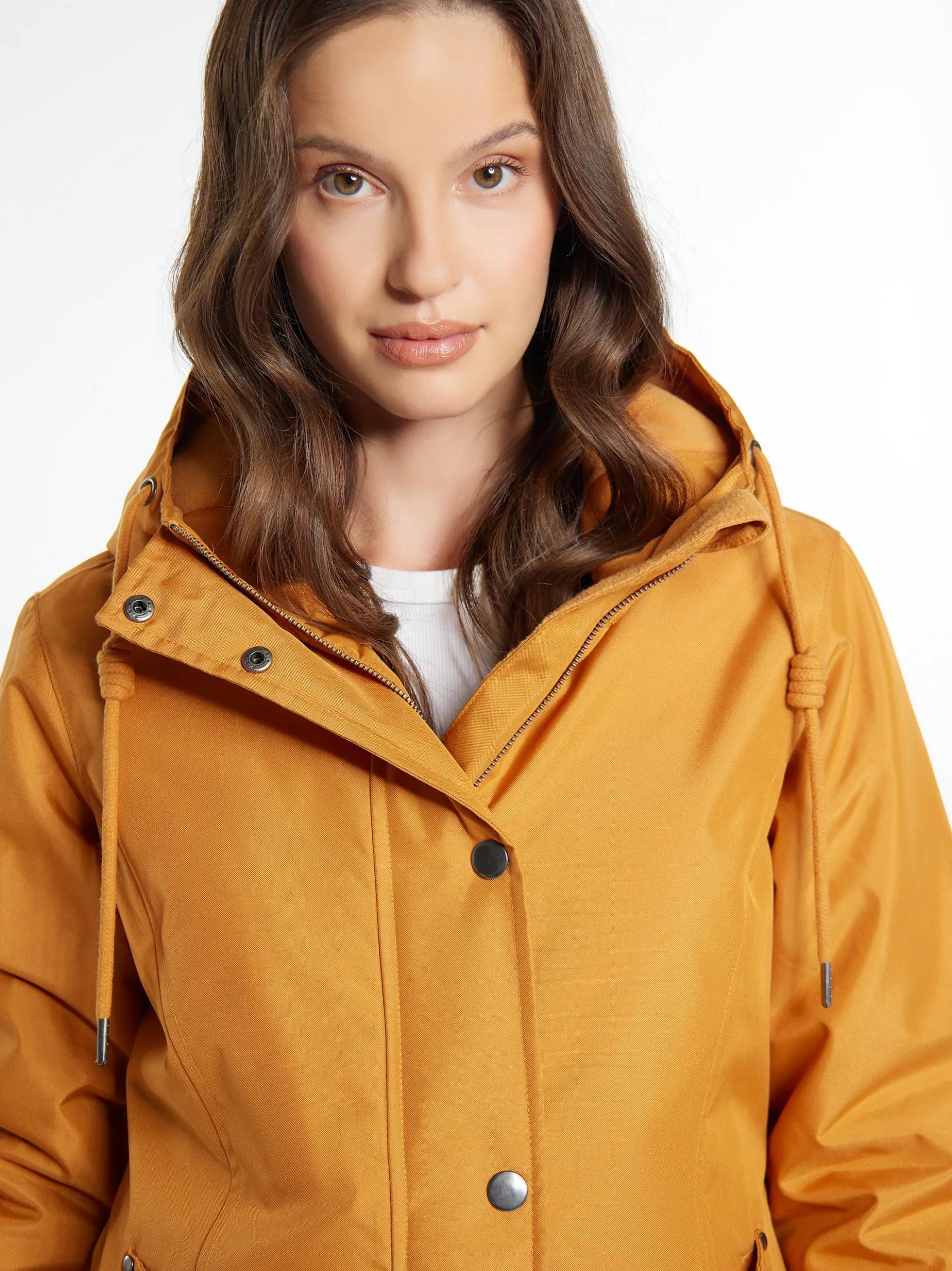 Usha Damen wattierte Jacke in gelb