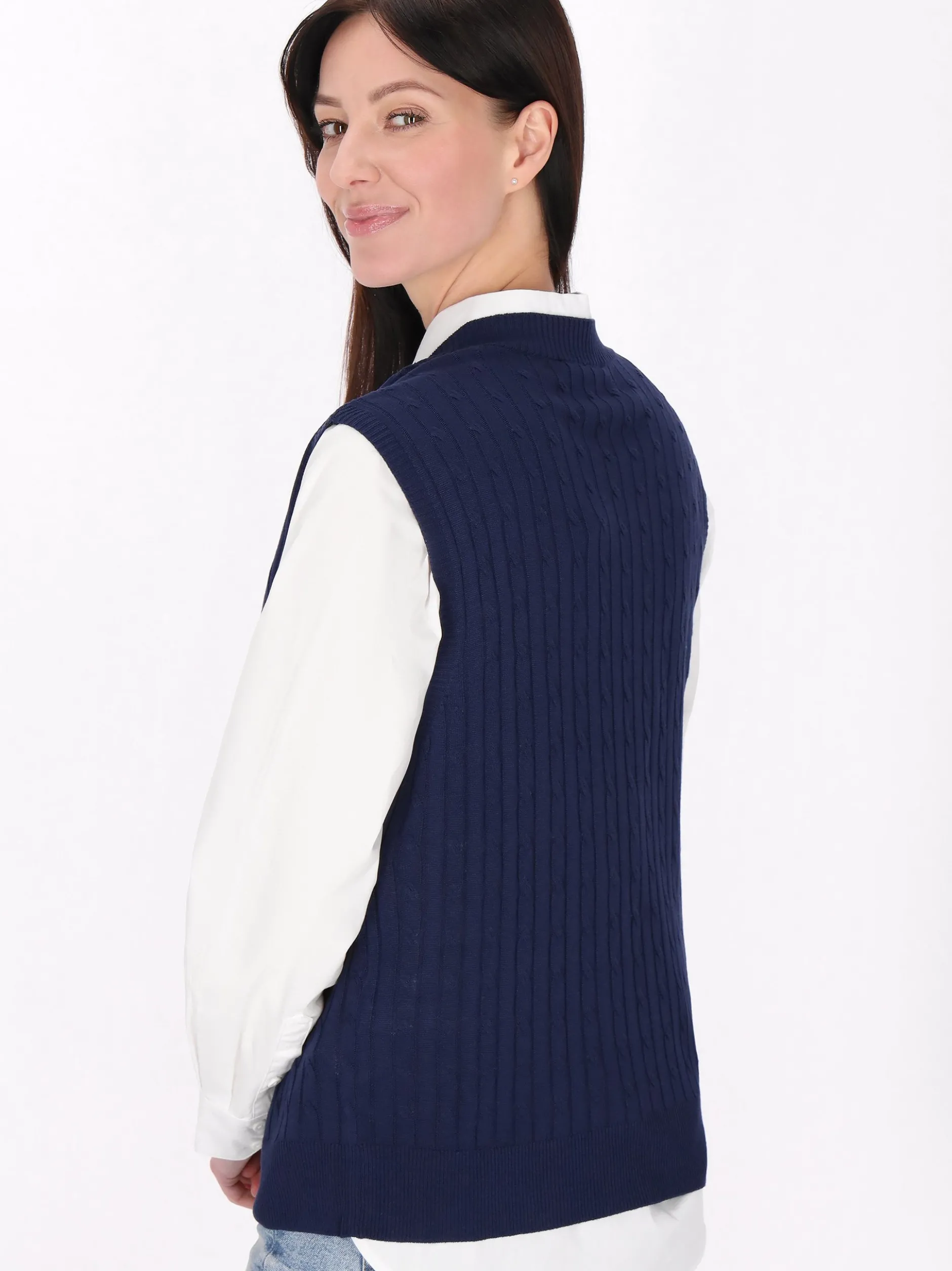 Usha Damen Weste in marine