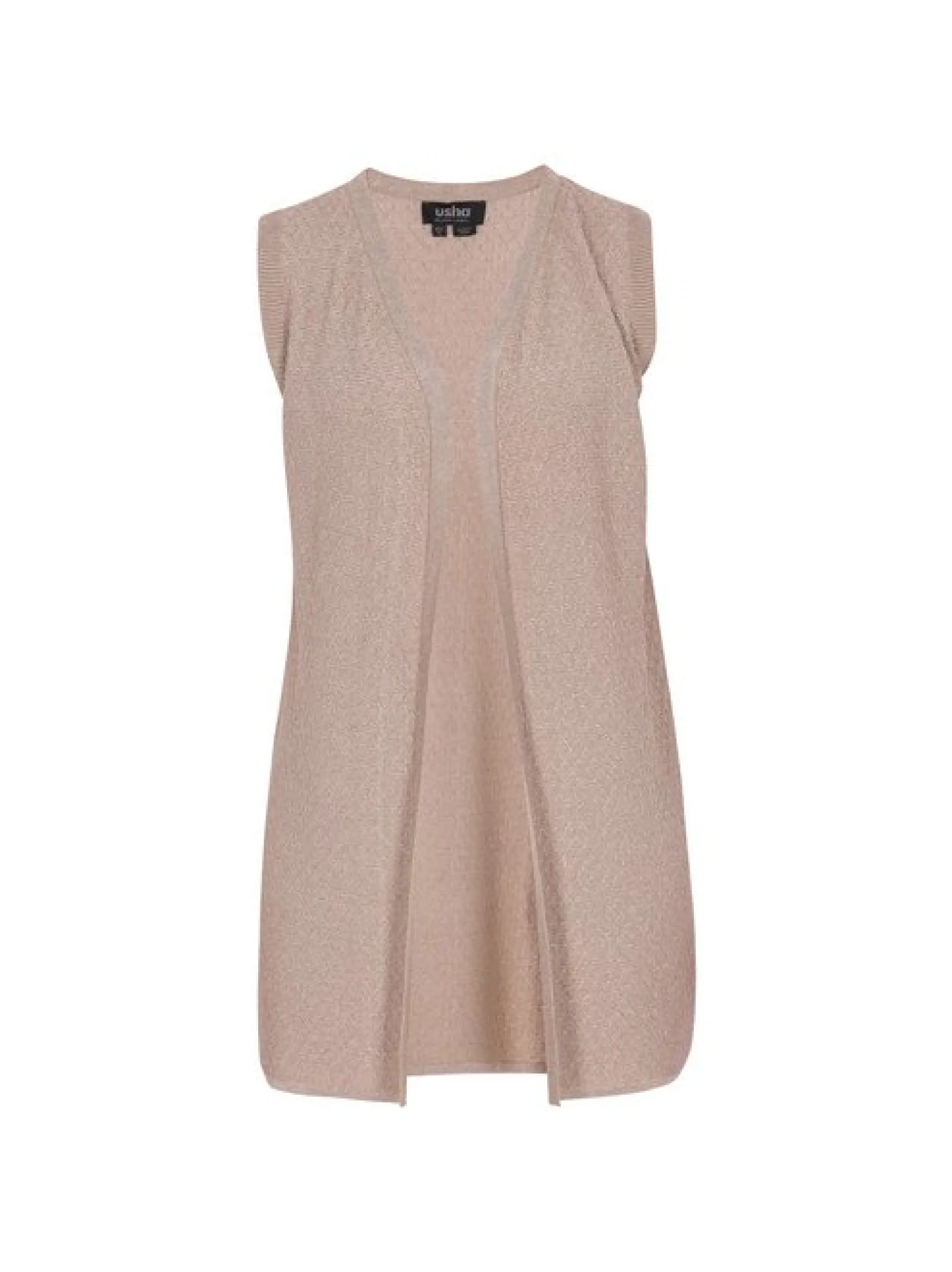 Usha Damen Weste in taupe