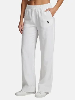 U.S. Polo Assn. Damen Hose - USMoolly in weiß