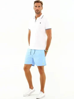 U.S. Polo Assn. Herren Badeshorts - USKyrk in blau