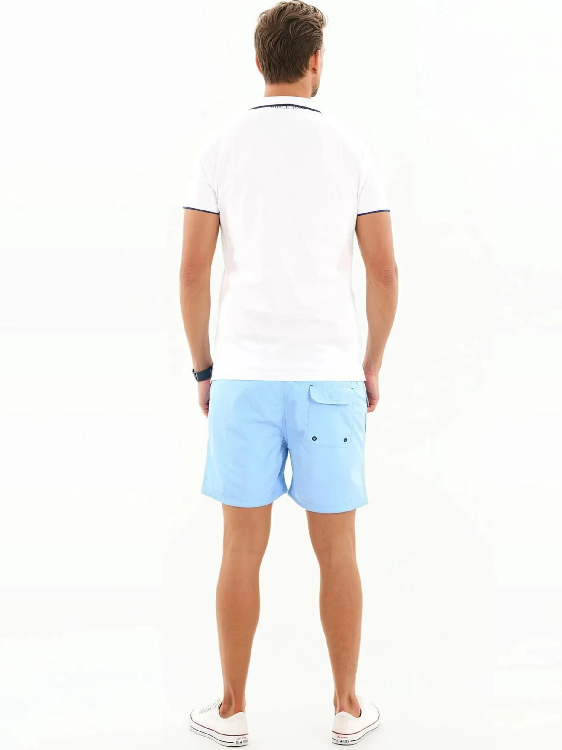 U.S. Polo Assn. Herren Badeshorts - USKyrk in blau
