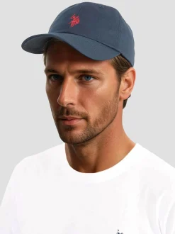 U.S. Polo Assn. Herren Baseball Cap - USKaii in blau