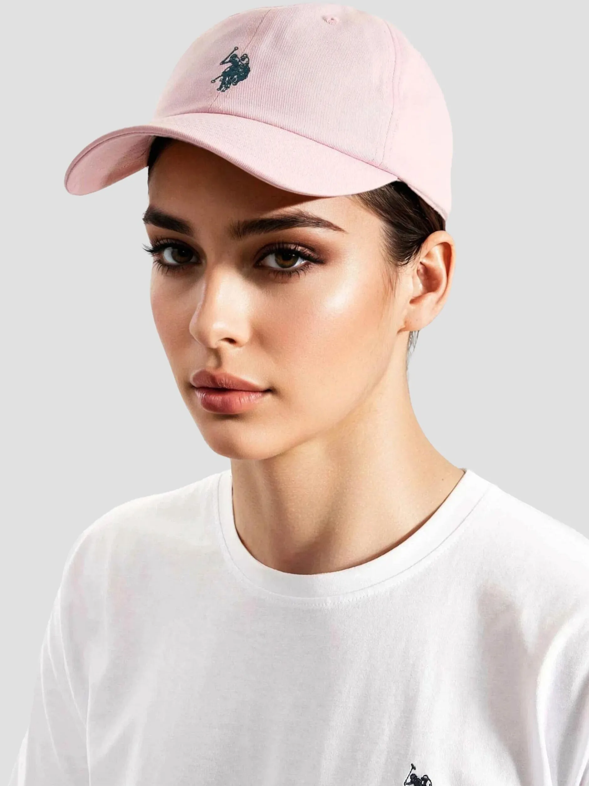 U.S. Polo Assn. Herren Baseball Cap - USKaii in pink