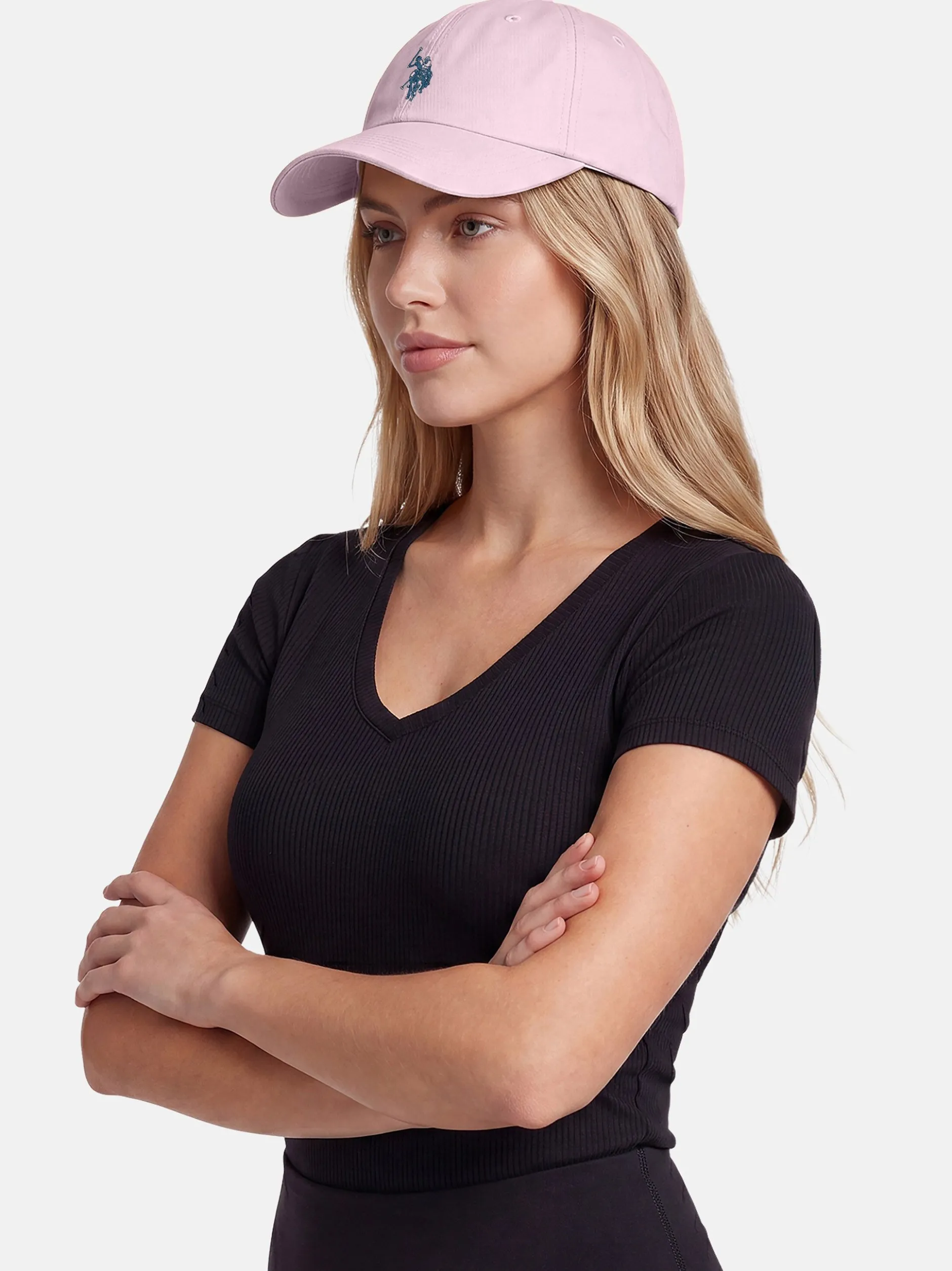 U.S. Polo Assn. Herren Baseball Cap - USKaii in pink