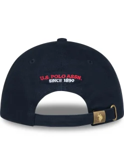 U.S. Polo Assn. Herren Cap - USHenryy in blau