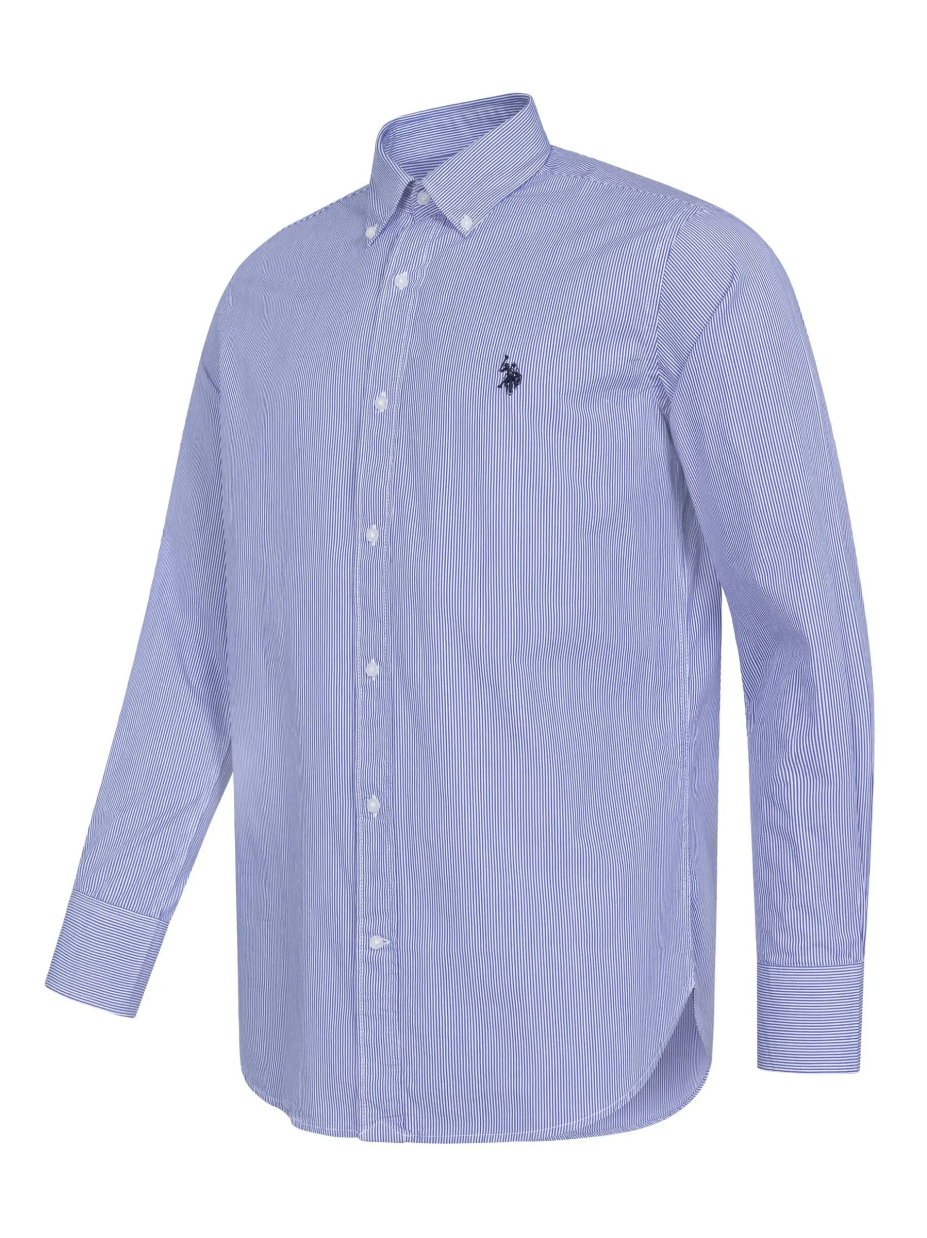 U.S. Polo Assn. Herren Hemd - USDeclaan in blau