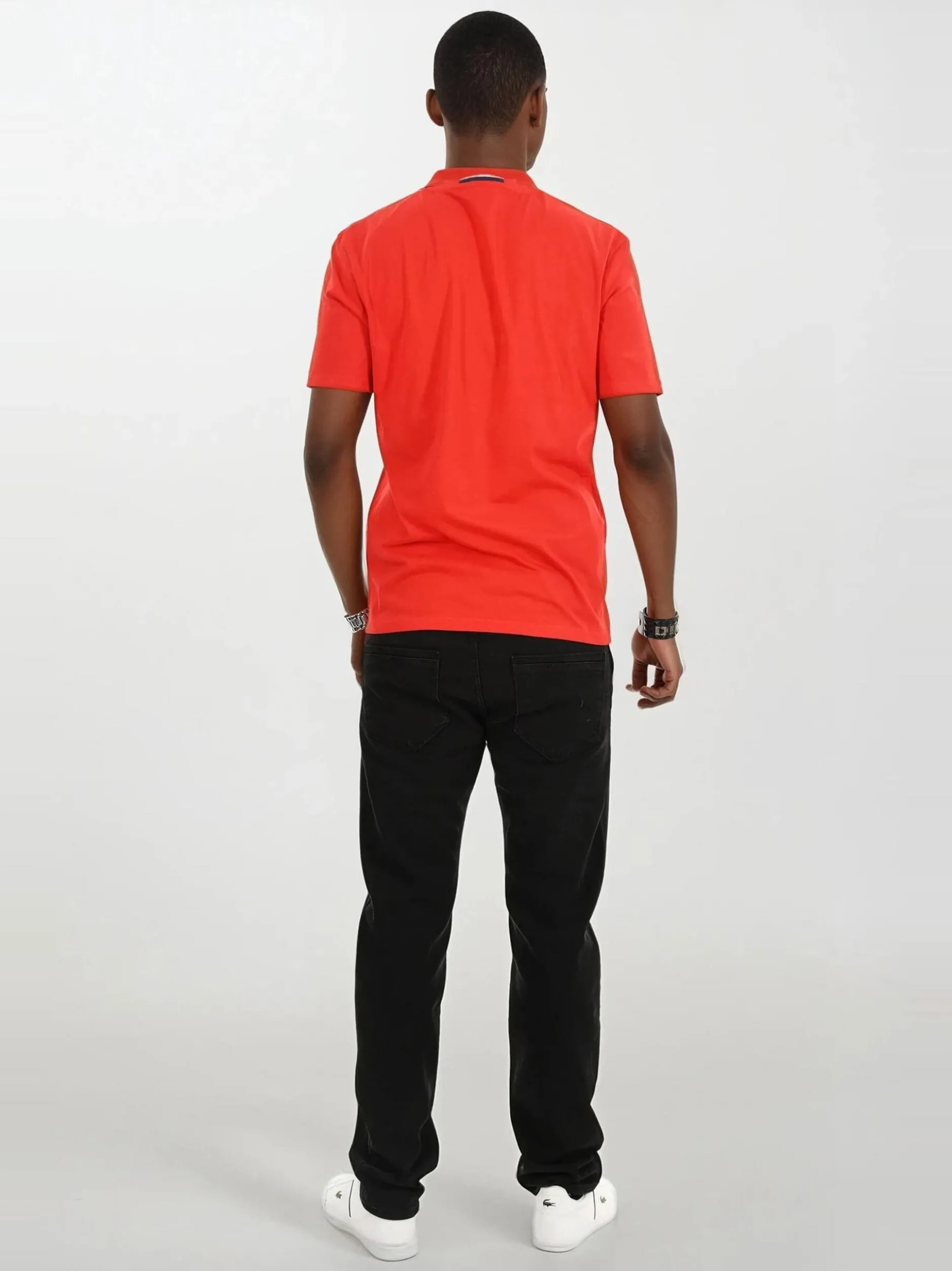 U.S. Polo Assn. Herren Herren T-Shirt - USNaash in rot