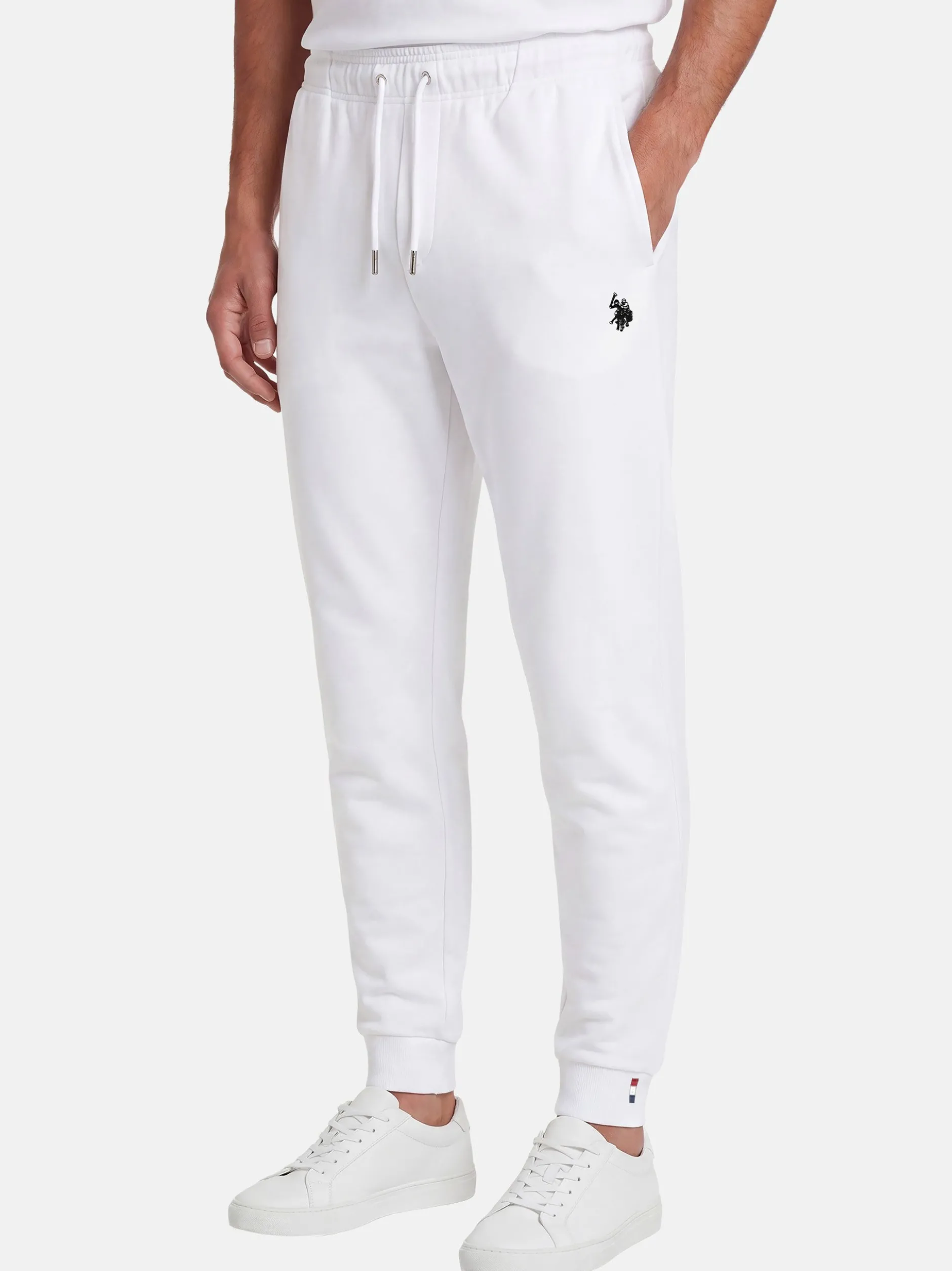 U.S. Polo Assn. Herren Jogginghose - USCallumm in weiß