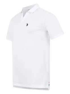 U.S. Polo Assn. Herren Poloshirt - USAAce in weiß