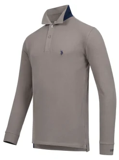 U.S. Polo Assn. Herren Poloshirt - USJayson in grau