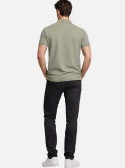 U.S. Polo Assn. Herren Poloshirt - USBrodyy in oliv