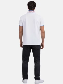 U.S. Polo Assn. Herren Poloshirt - USTristaan in weiß