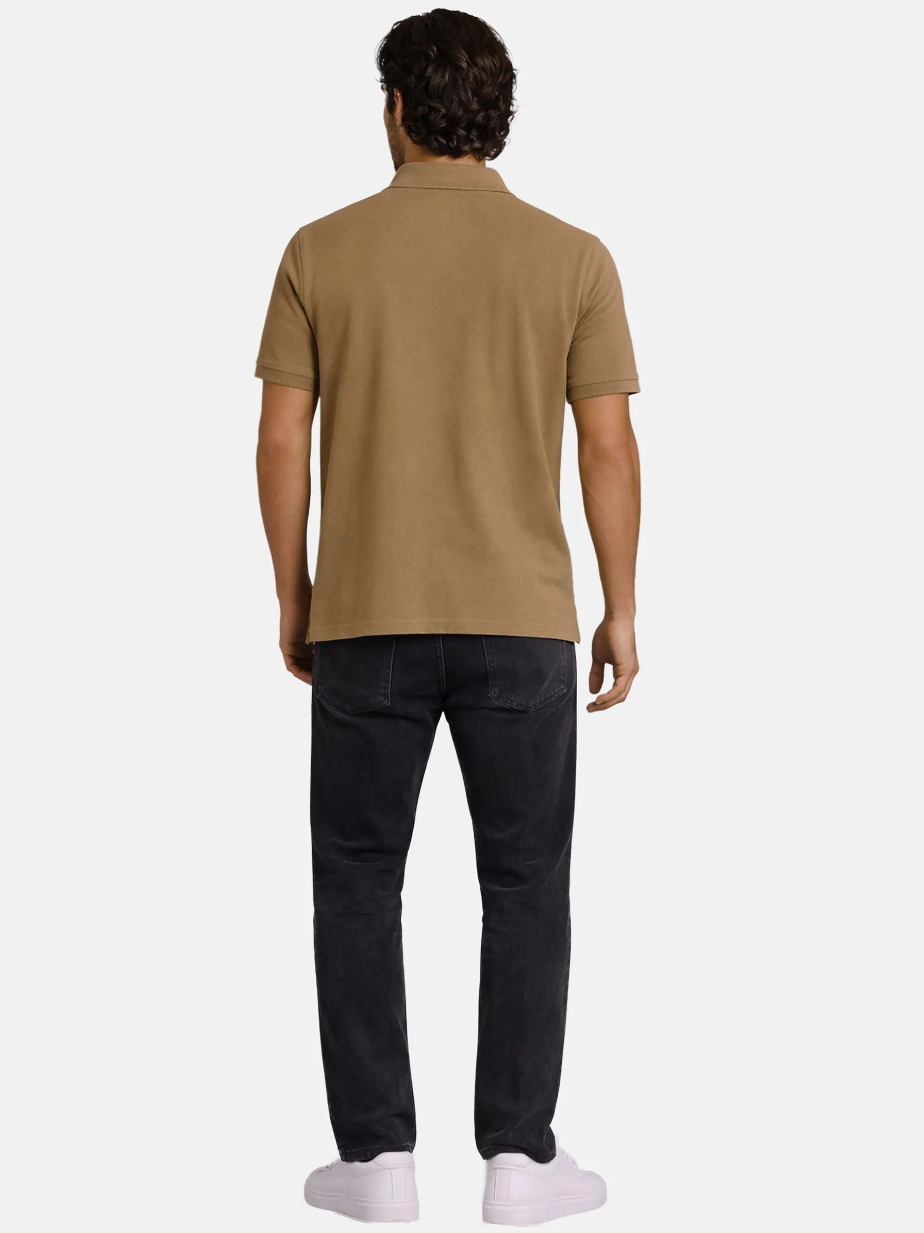 U.S. Polo Assn. Herren Poloshirt - USNeho in beige
