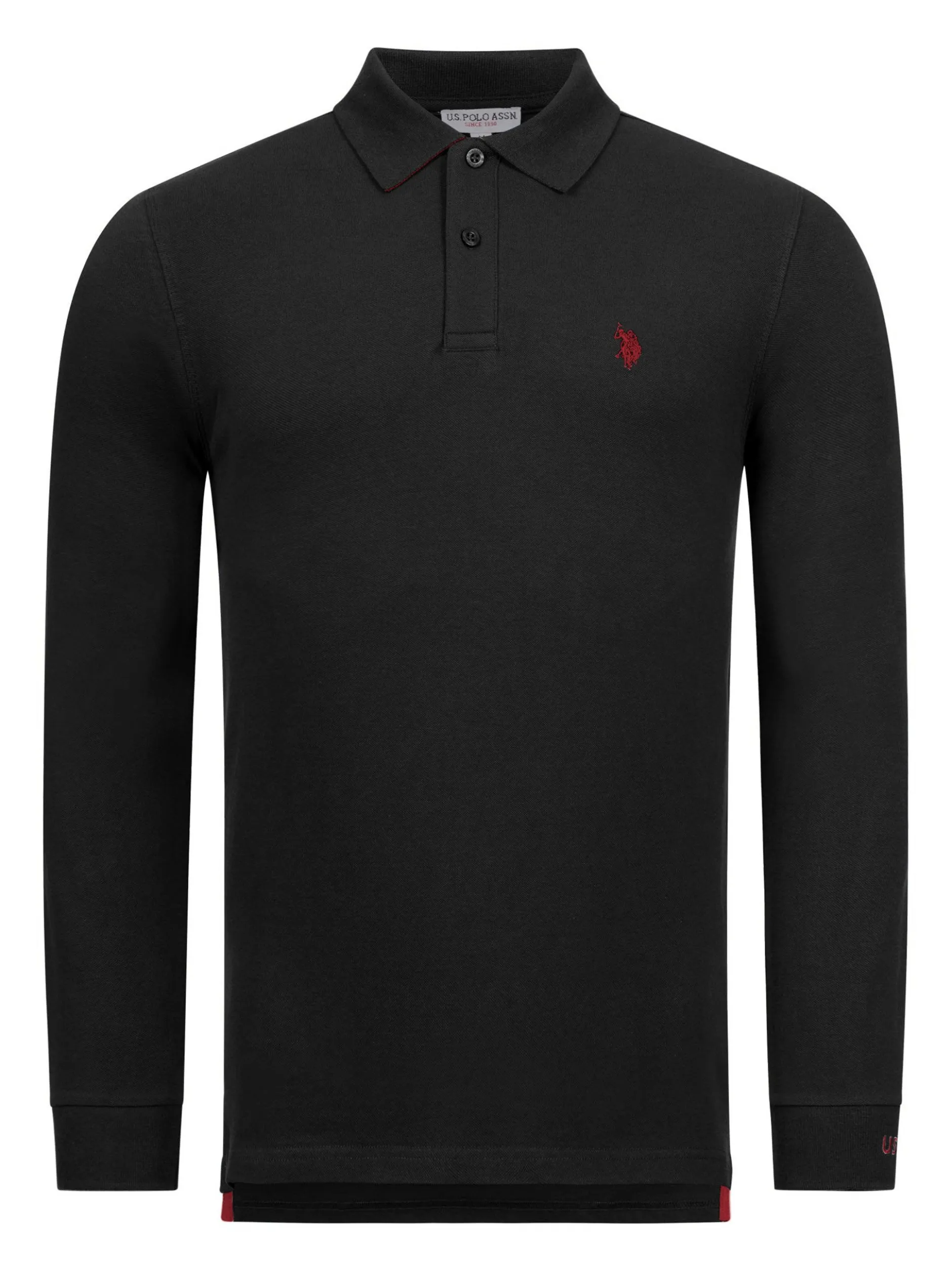 U.S. Polo Assn. Herren Poloshirt - USJayson in schwarz
