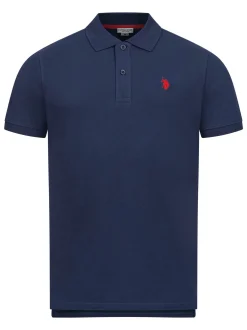 U.S. Polo Assn. Herren Poloshirt - USNeho in blau