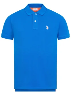 U.S. Polo Assn. Herren Poloshirt - USRyyan in blau