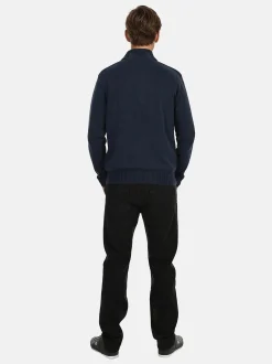 U.S. Polo Assn. Herren Pullover - USLogaan in blau