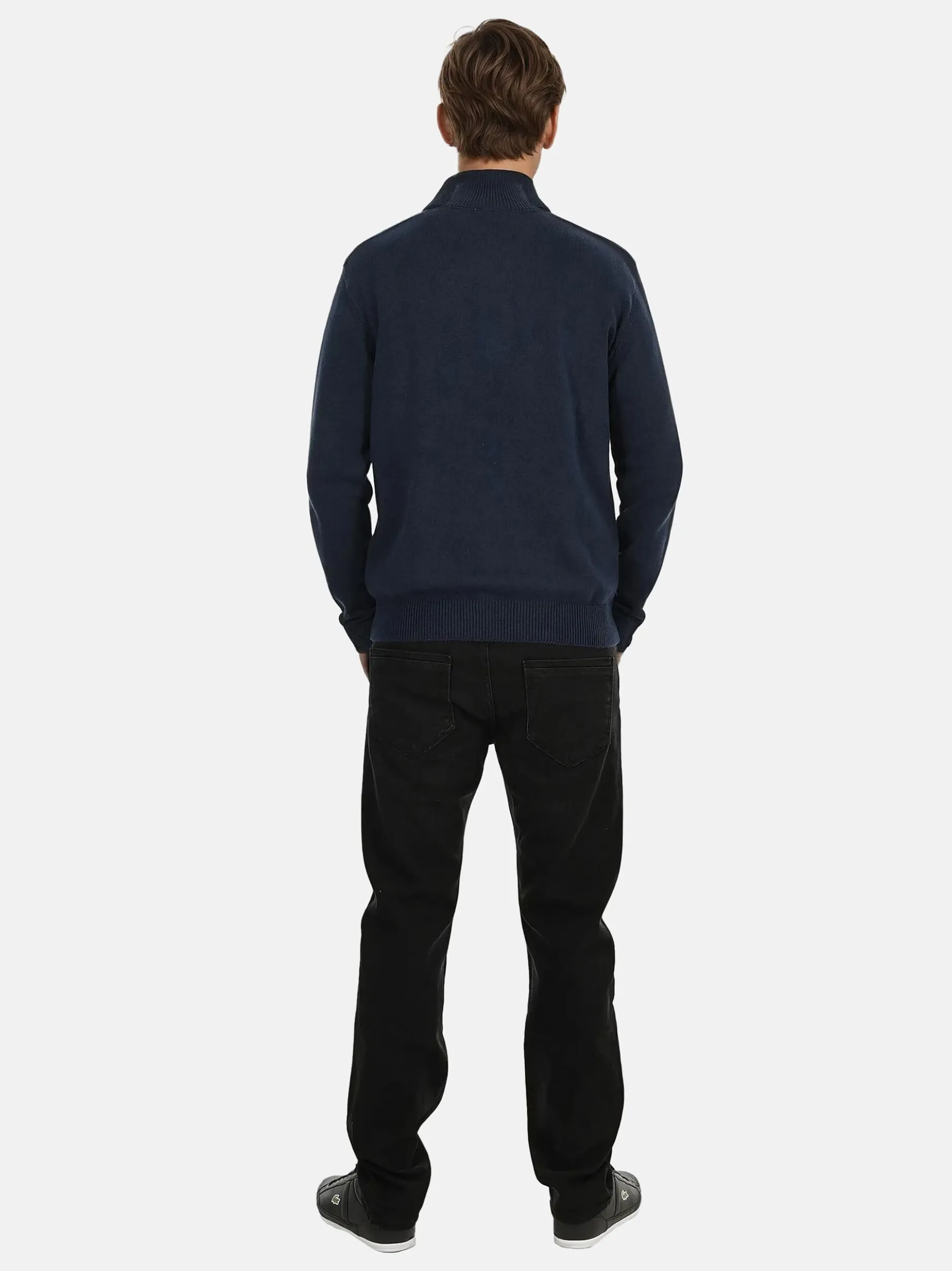 U.S. Polo Assn. Herren Pullover - USLogaan in blau
