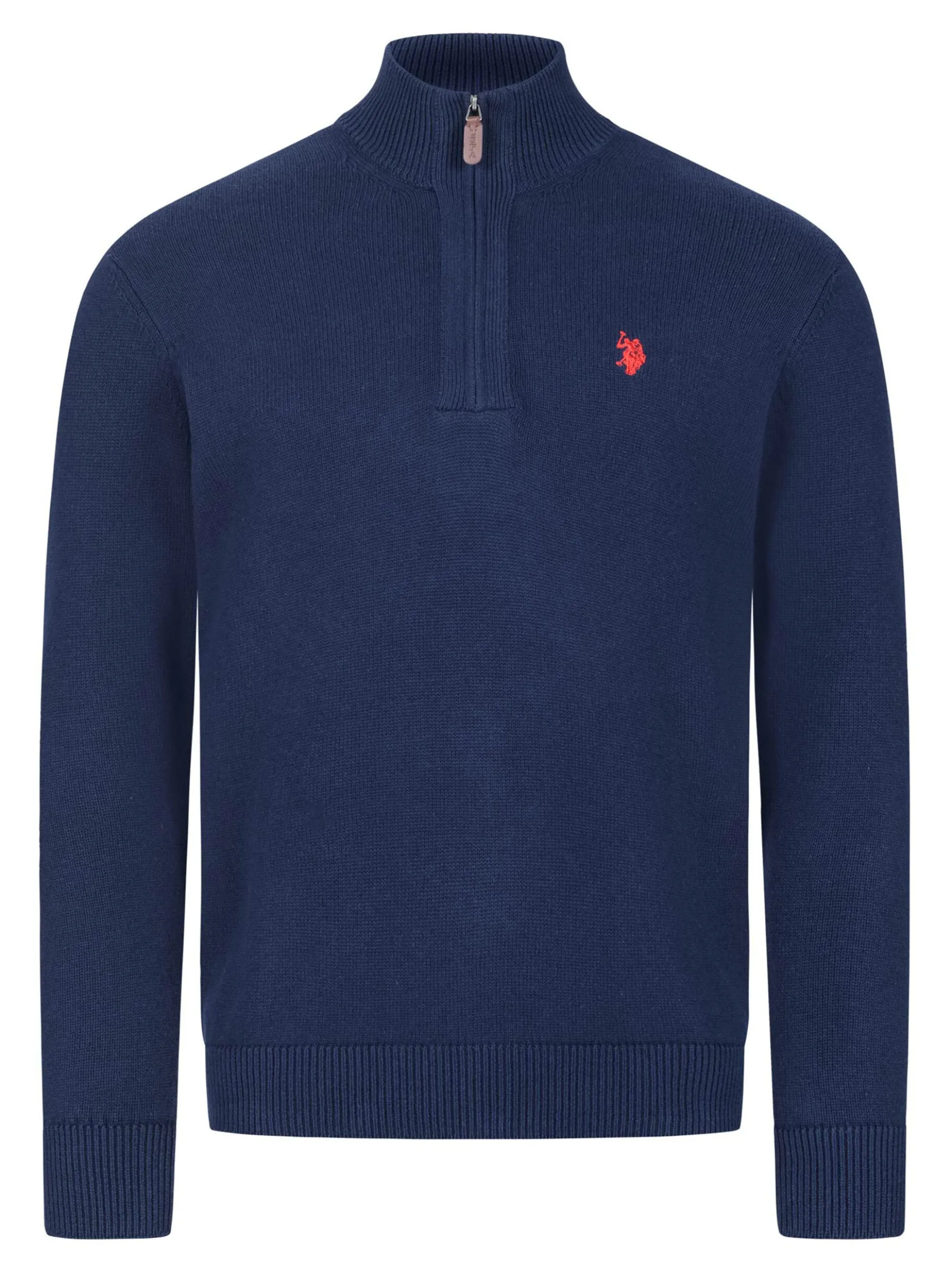 U.S. Polo Assn. Herren Pullover - USLogaan in blau