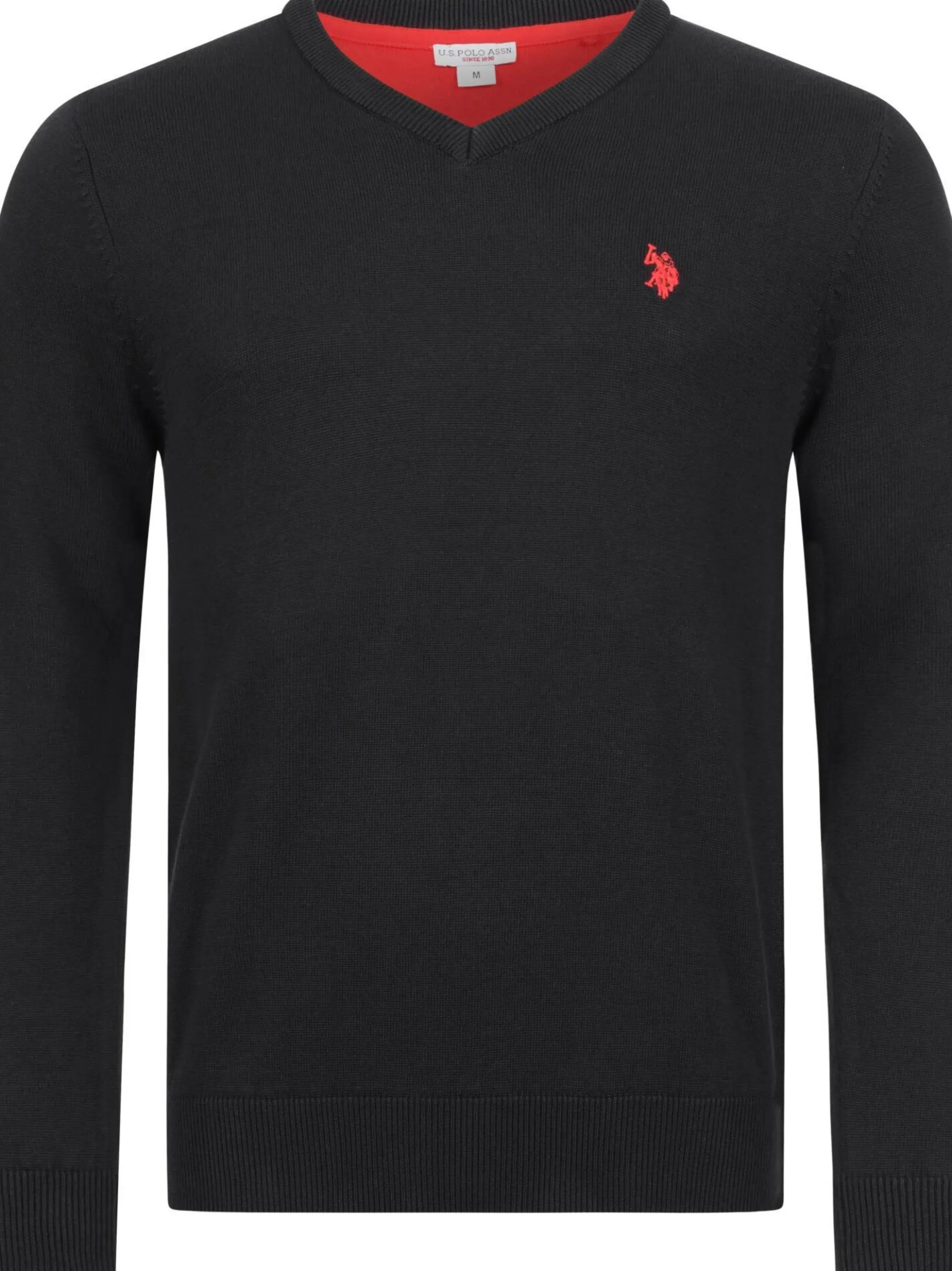 U.S. Polo Assn. Herren Pullover - USPhil in schwarz