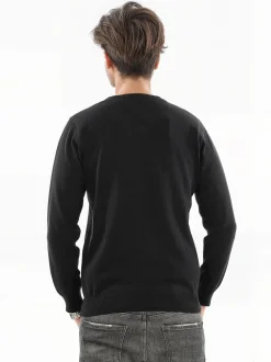 U.S. Polo Assn. Herren Pullover - USPhil in schwarz