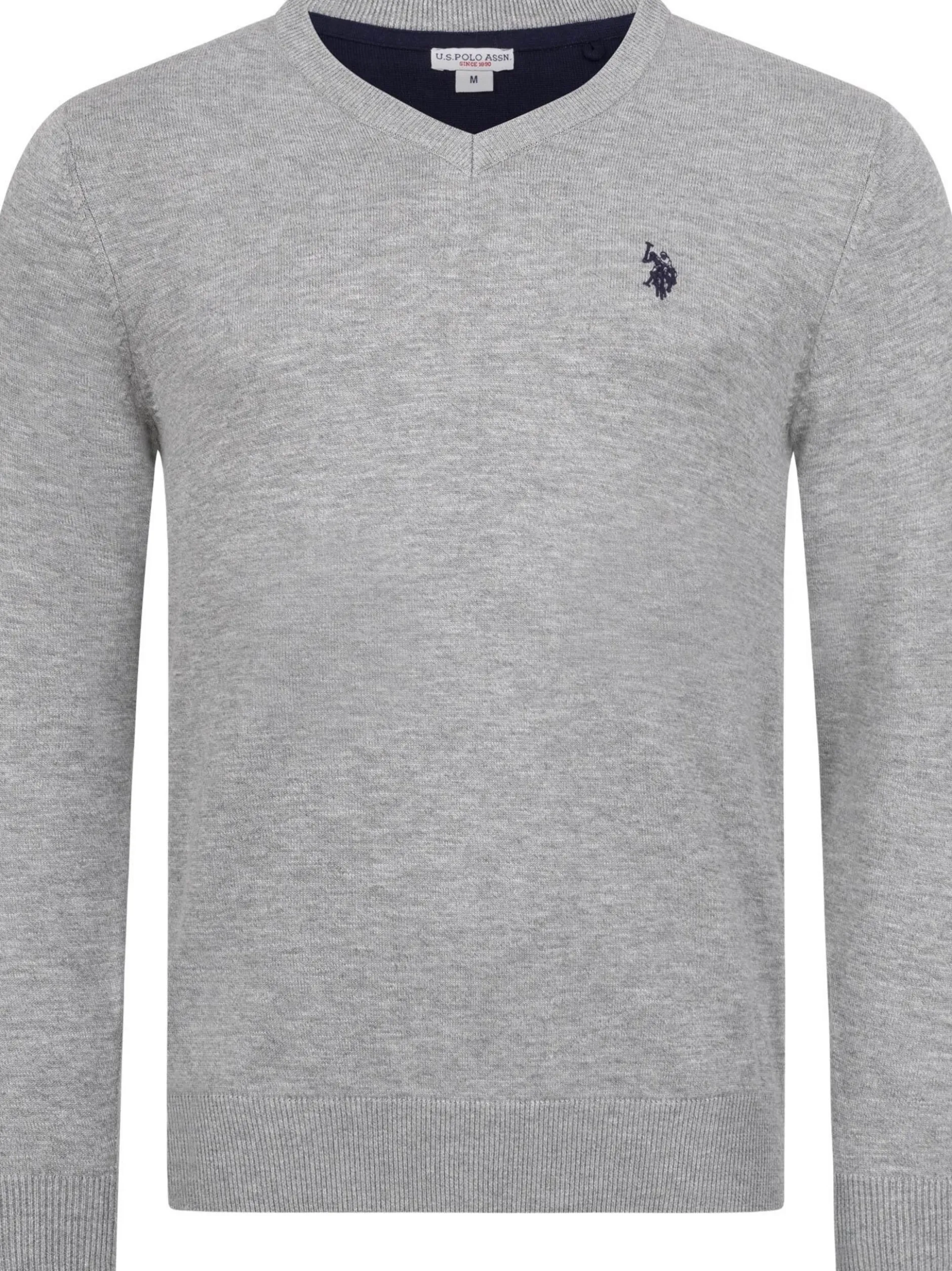 U.S. Polo Assn. Herren Pullover - USPhil in grau