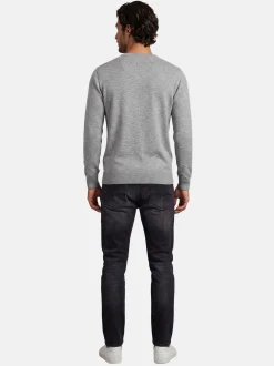 U.S. Polo Assn. Herren Pullover - USPhil in grau