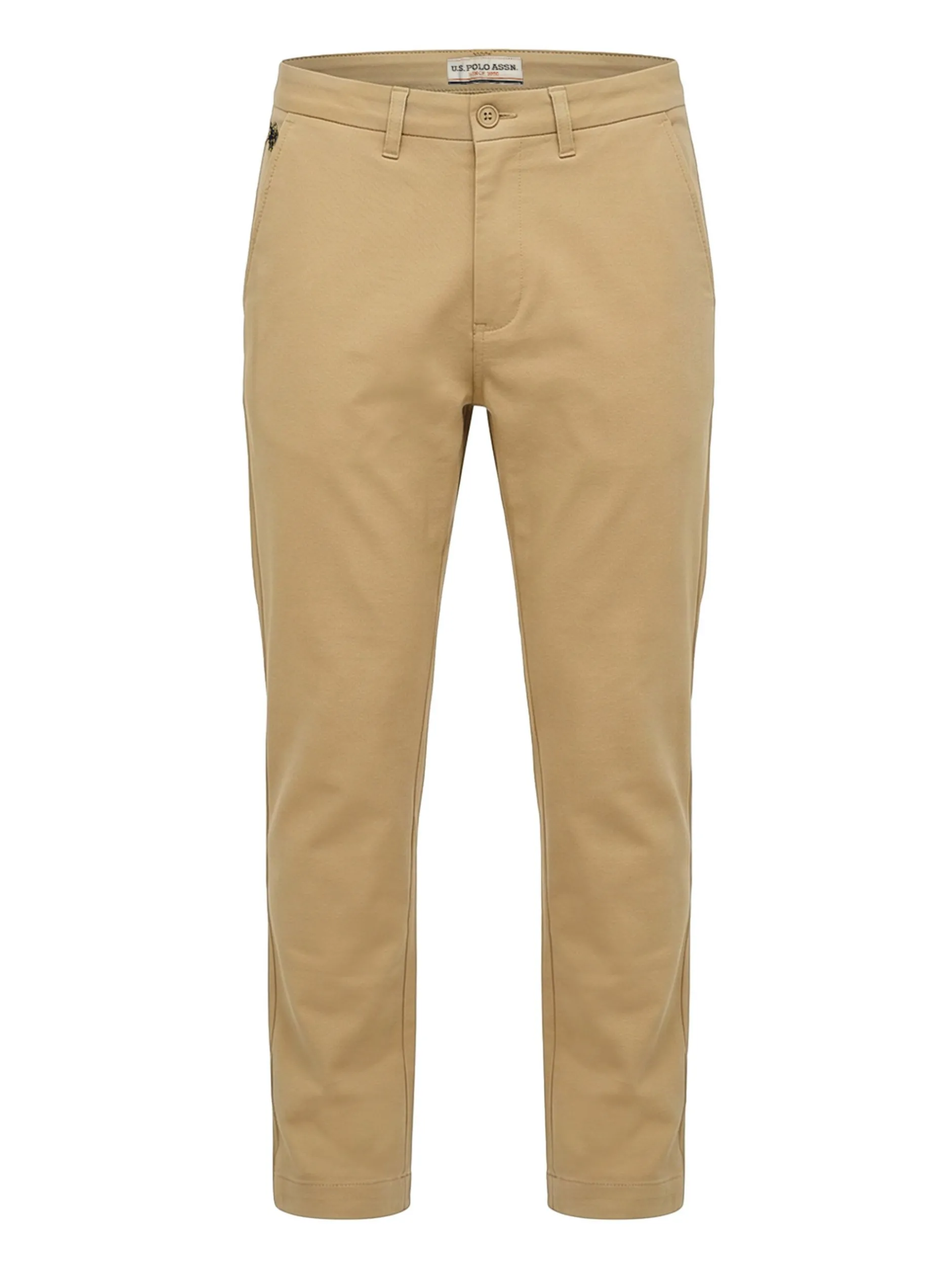 U.S. Polo Assn. Herren Stoffhose - USOliiver in beige