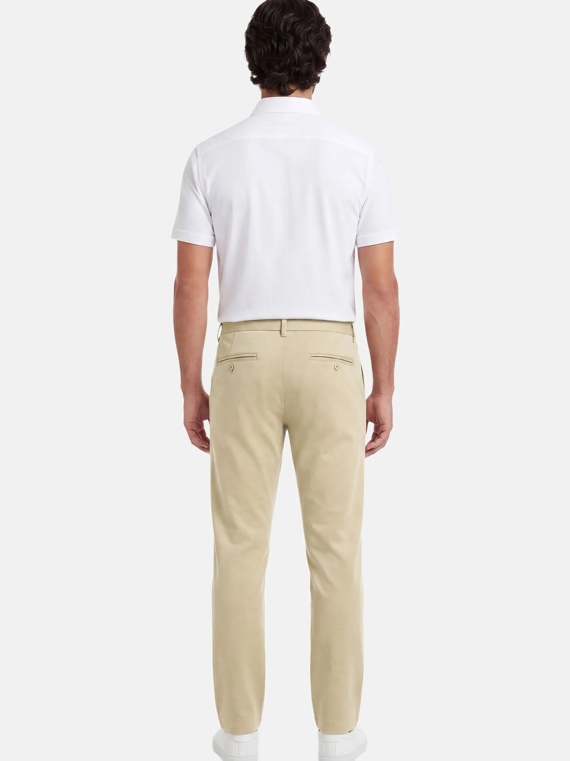 U.S. Polo Assn. Herren Stoffhose - USOliiver in beige