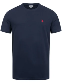 U.S. Polo Assn. Herren T-Shirt - USCaaleb in blau