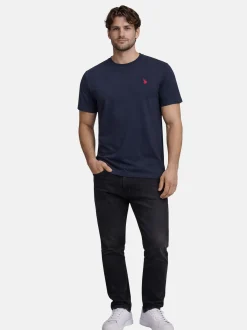 U.S. Polo Assn. Herren T-Shirt - USCaaleb in blau
