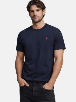 U.S. Polo Assn. Herren T-Shirt - USCaaleb in blau