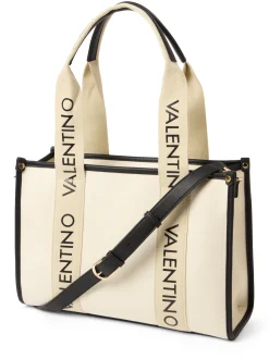 Valentino by Mario Valentino Damen Shopper - Candle in beige schwarz