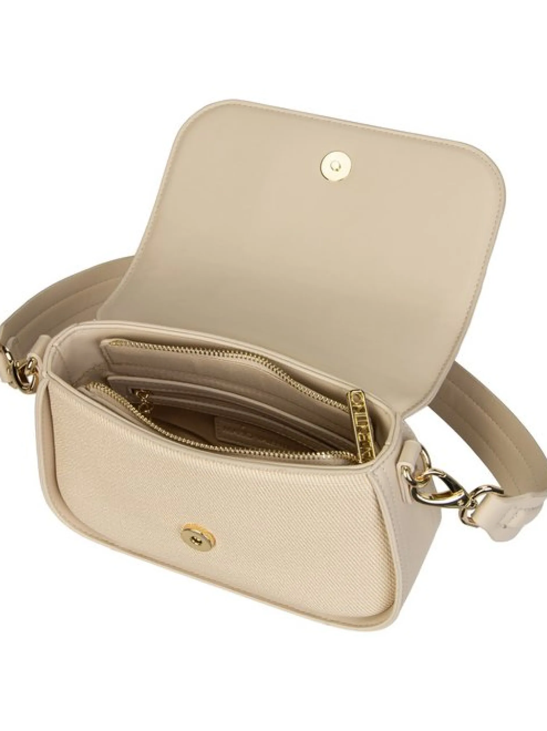 Valentino by Mario Valentino Damen Schultertasche - Atena Re S09 in beige