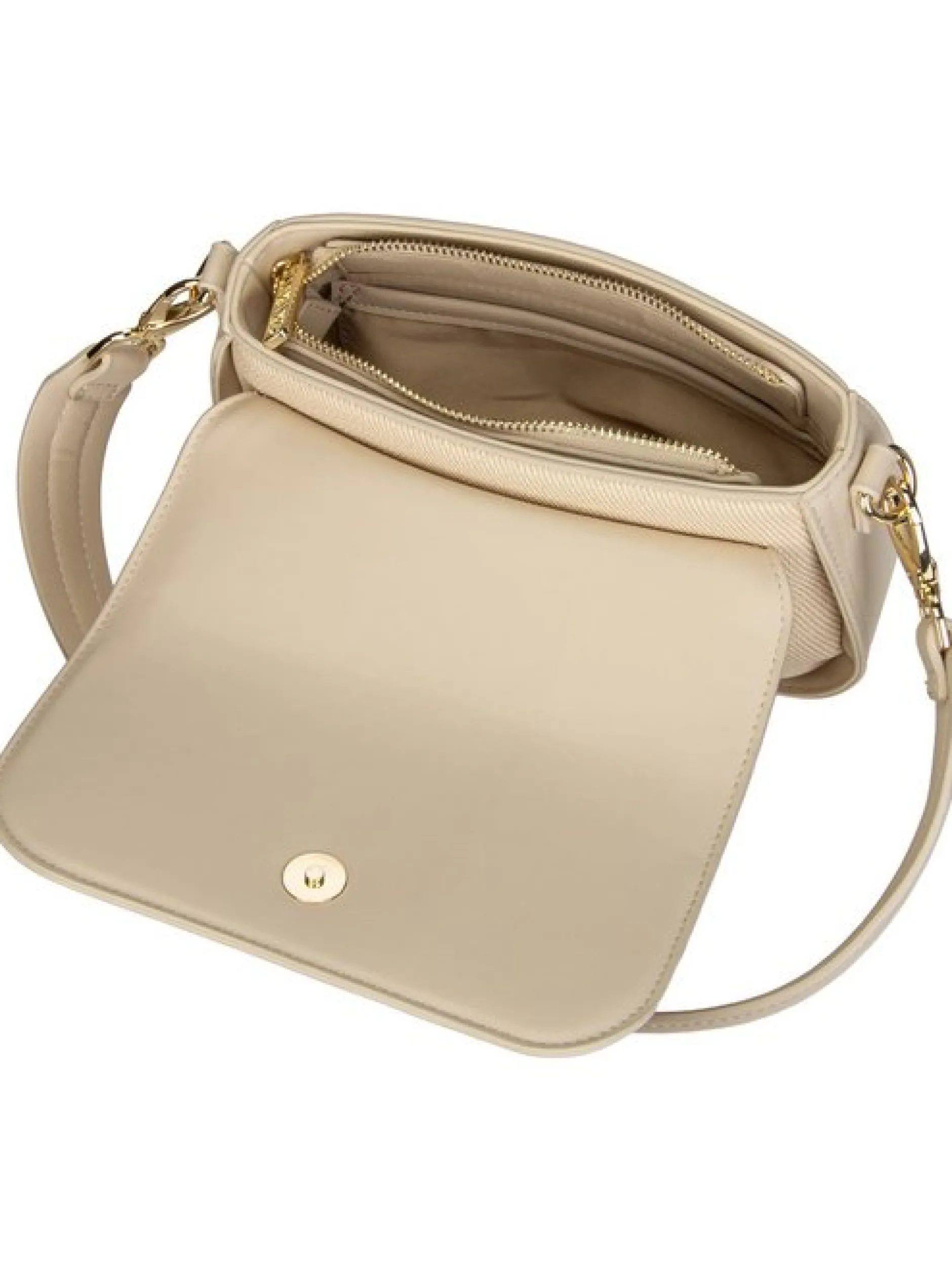 Valentino by Mario Valentino Damen Schultertasche - Atena Re S09 in beige