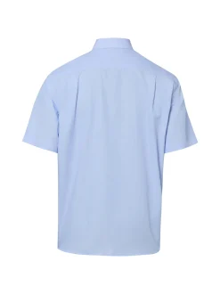 Van Graaf Herren Kurzarmhemd - Easy Care in hellblau