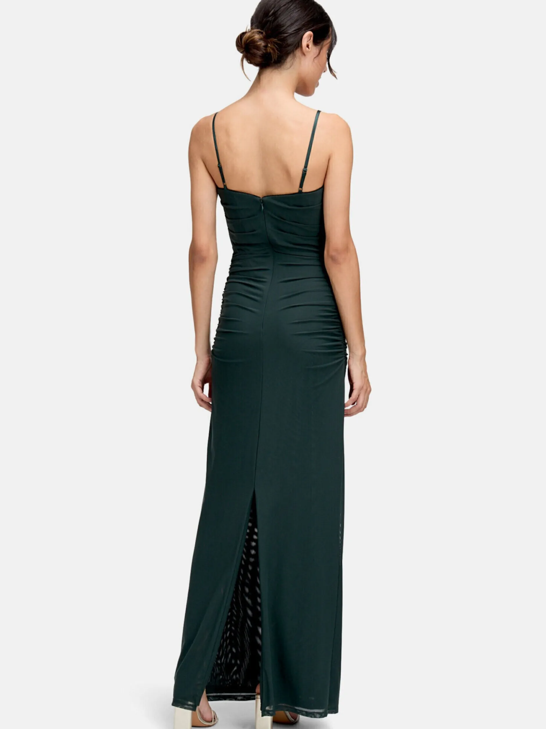Vera Mont Damen Abendkleid in tanne